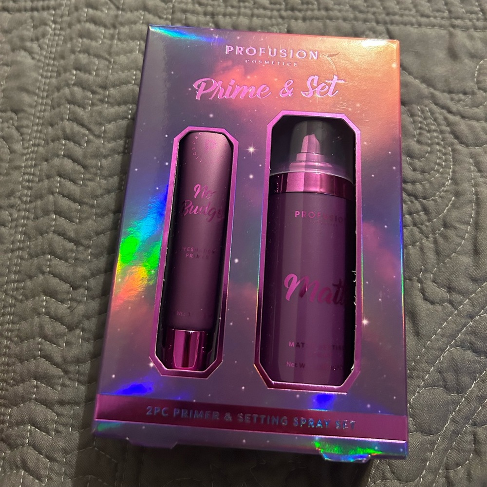 PROFUSION COSMETICS - PRIME AND SET - NEW SEALED BOX